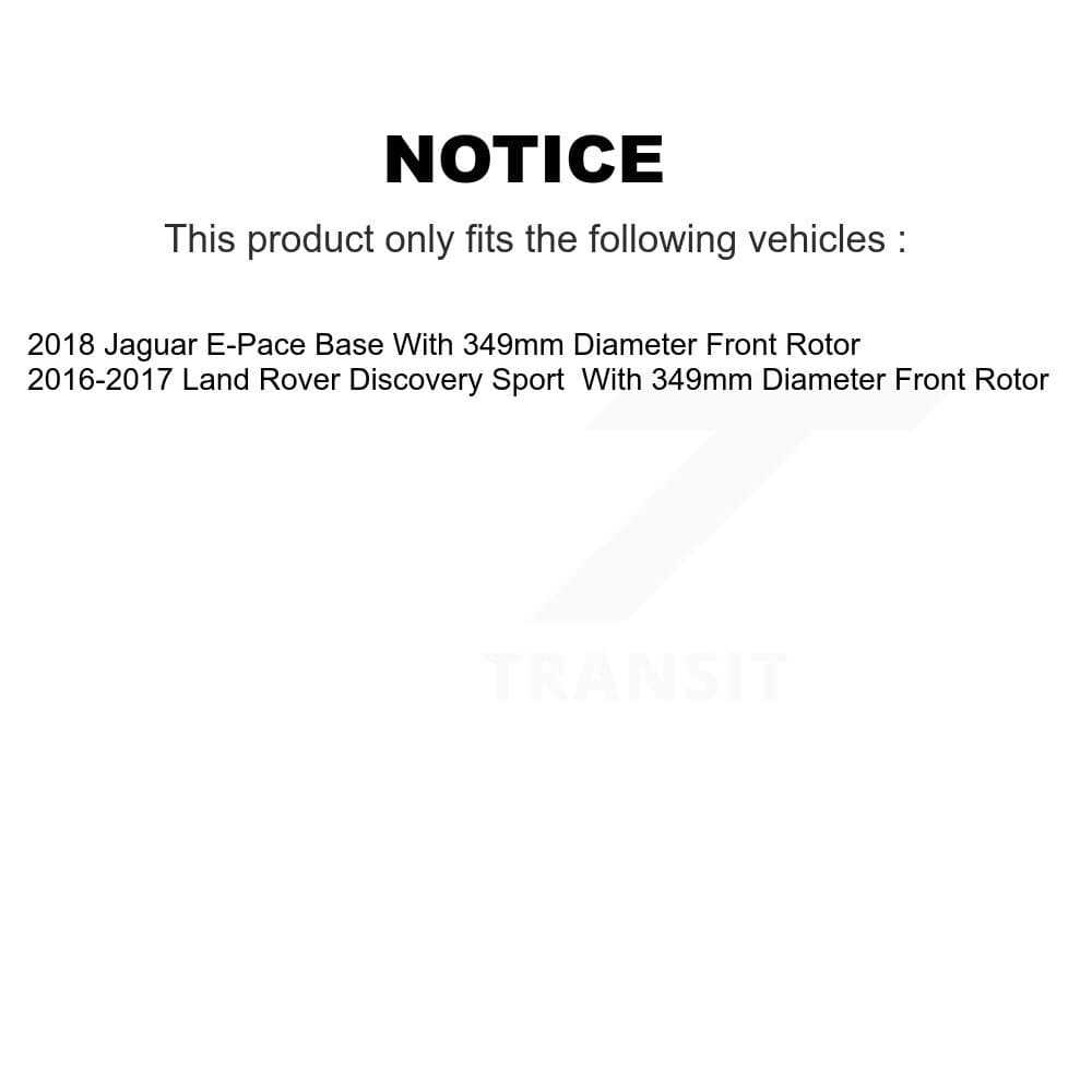 Transit Auto - K8F-104145 - Front and Rear Disc Brake Kits image 19