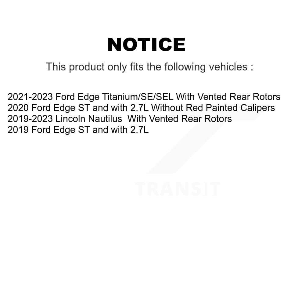 Transit Auto - K8F-104288 - Rear Disc Brake Kits image 19