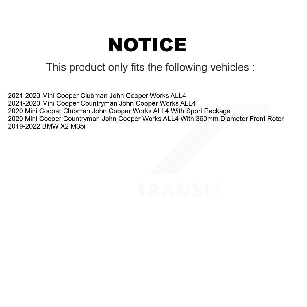 Transit Auto - K8F-104371 - Front and Rear Disc Brake Kits image 19