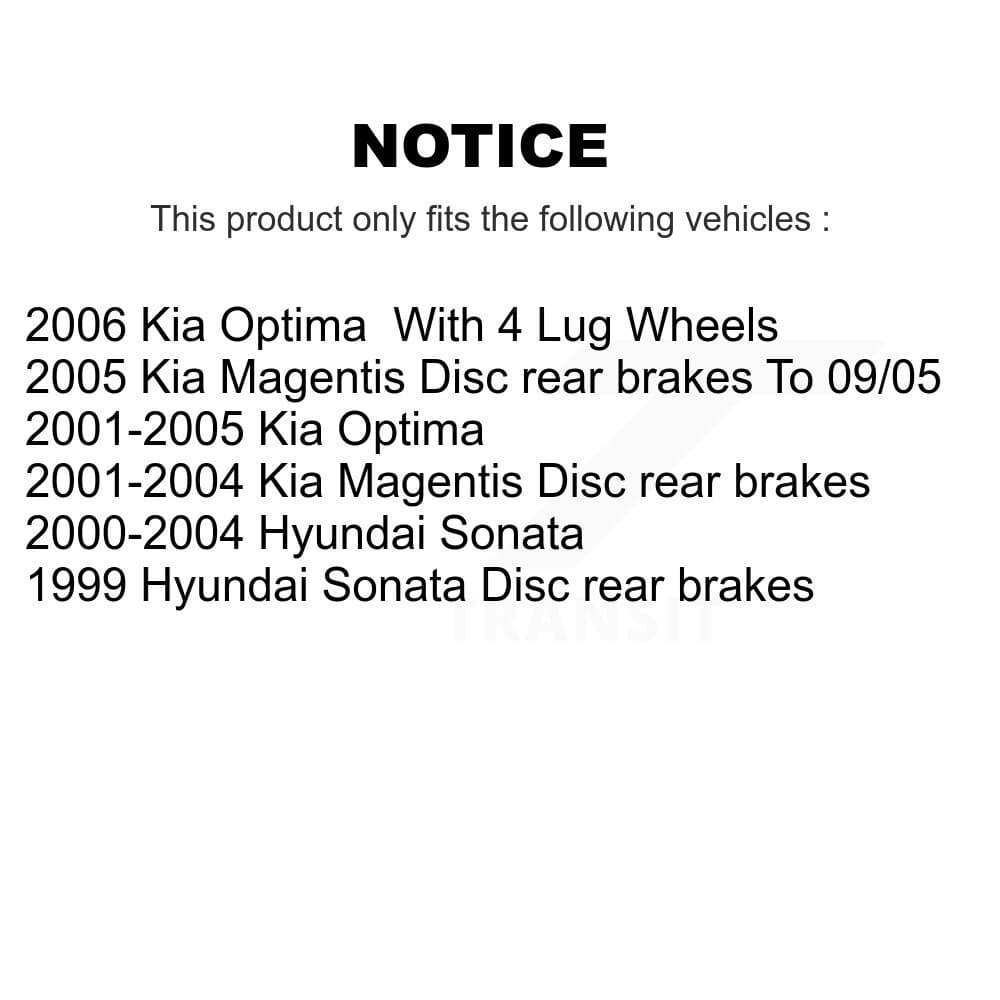 Transit Auto - K8F-104464 - Rear Disc Brake Kits image 19