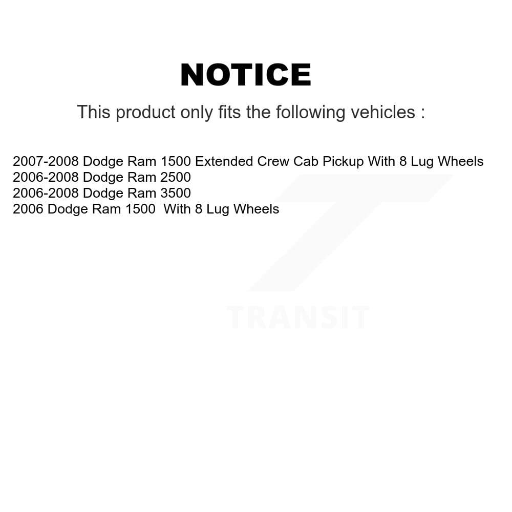Transit Auto - K8F-104619 - Rear Disc Brake Kits image 19