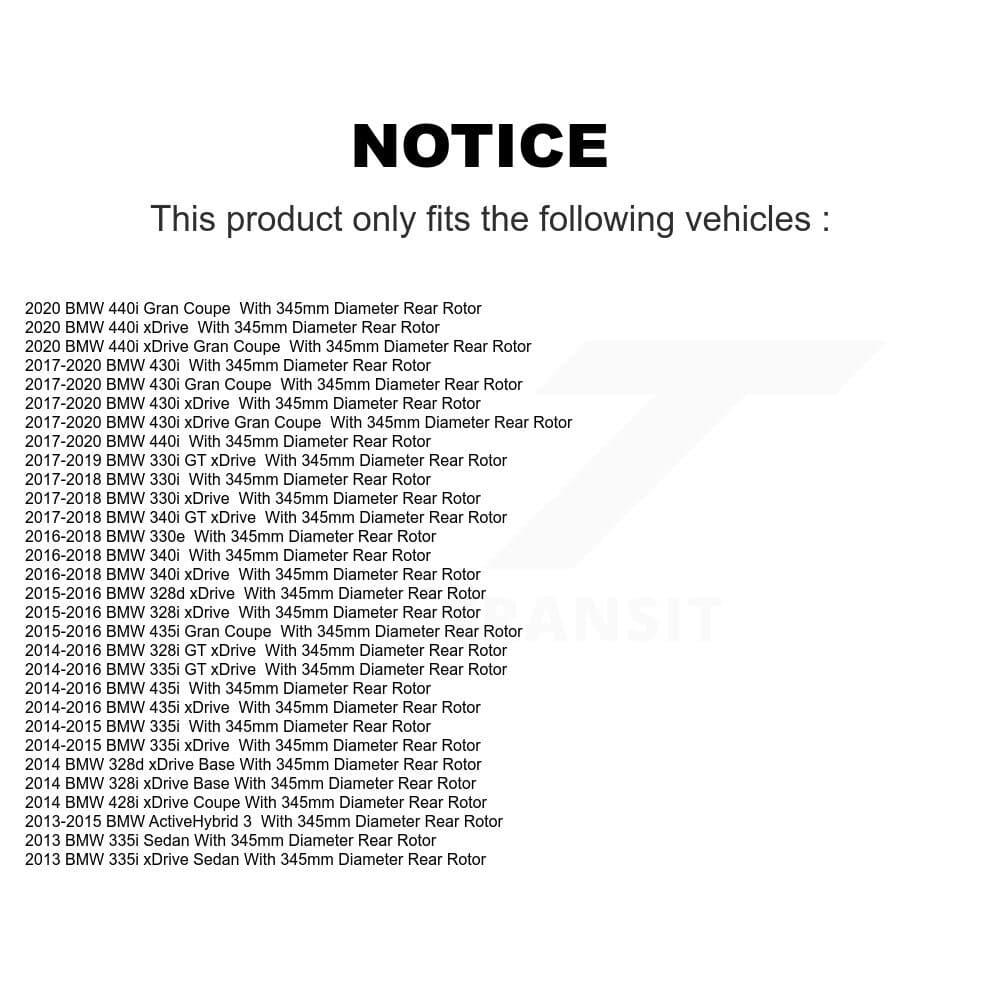 Transit Auto - K8F-104786 - Rear Disc Brake Kits image 19
