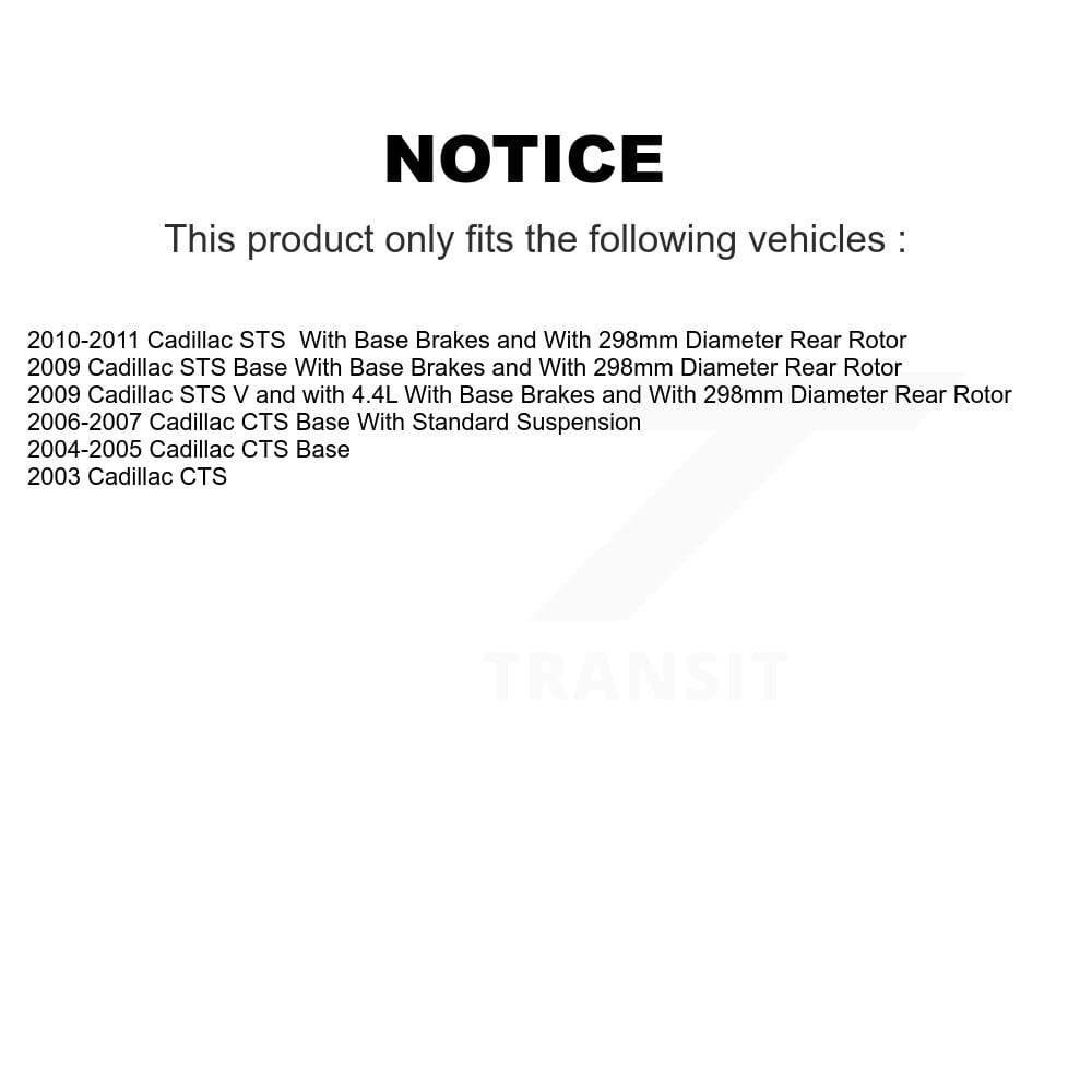 Transit Auto - K8F-104809 - Rear Disc Brake Kits image 19