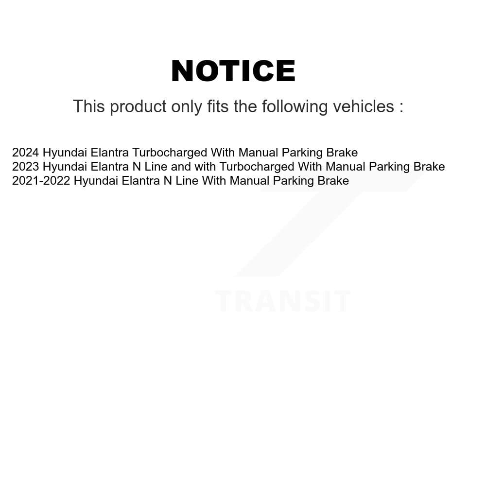 Transit Auto - K8F-105211 - Front and Rear Disc Brake Kits image 19
