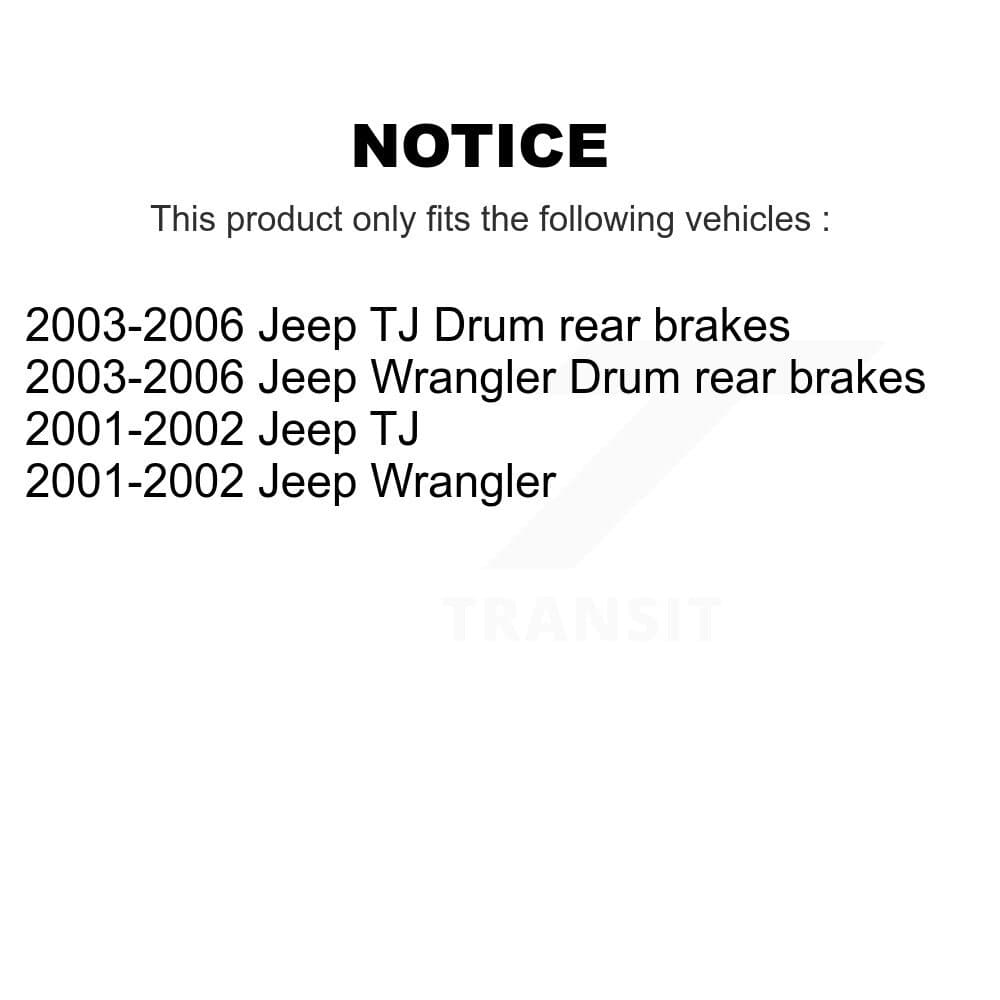 Transit Auto - K8N-100072 - Rear Brake Drum Kits image 14