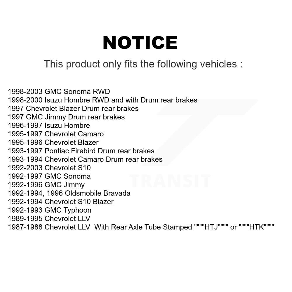 Transit Auto - K8N-100075 - Rear Brake Drum Kits image 14