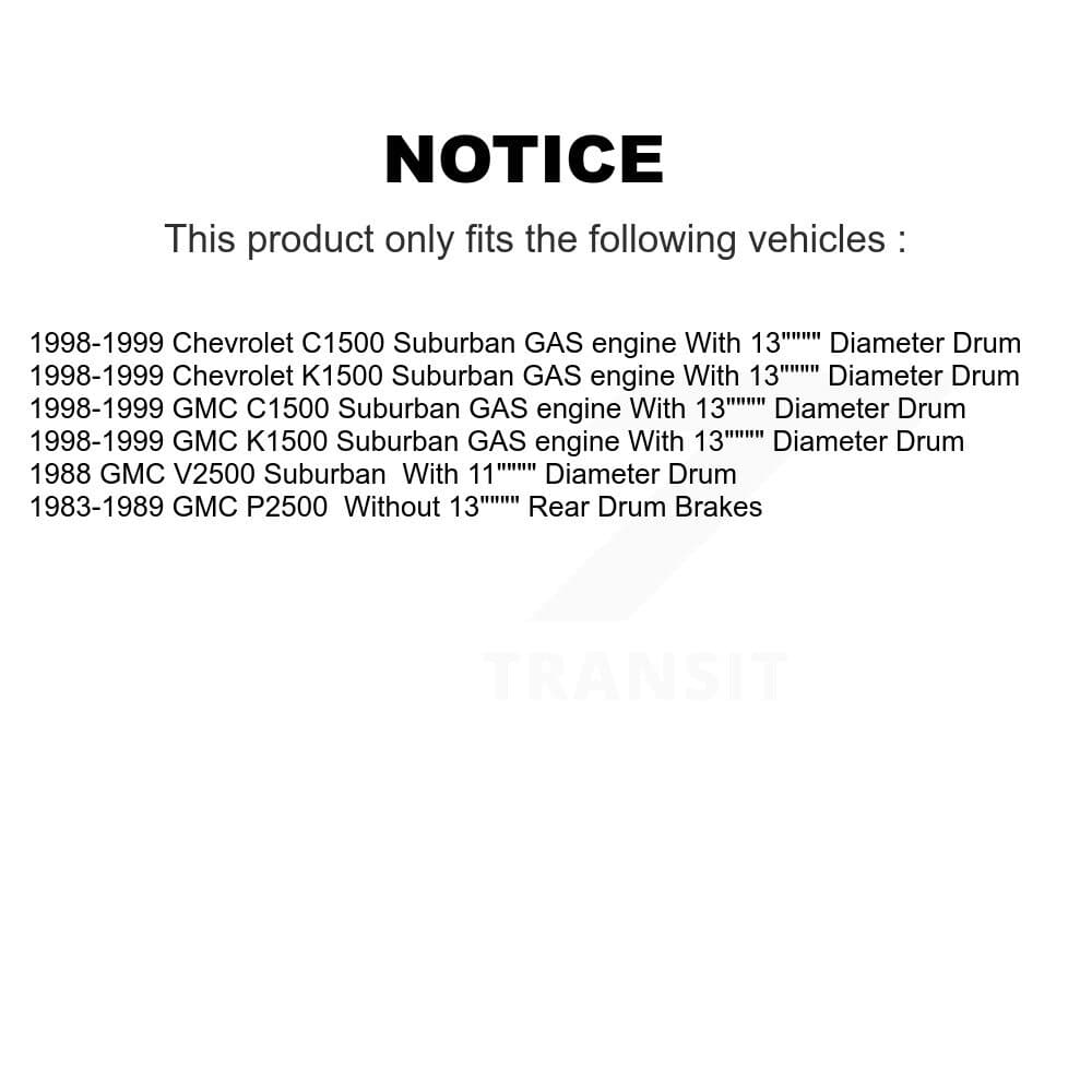 Transit Auto - K8N-100092 - Rear Brake Drum Kits image 14