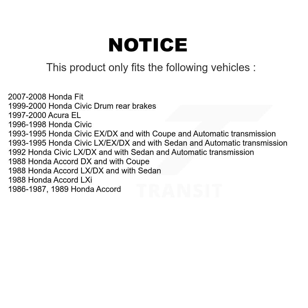 Transit Auto - K8N-100094 - Rear Brake Drum Kits image 14
