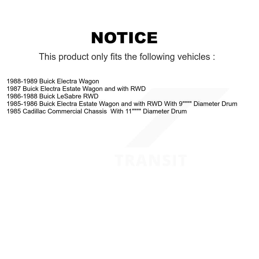 Transit Auto - K8N-100271 - Rear Brake Drum Kits image 14