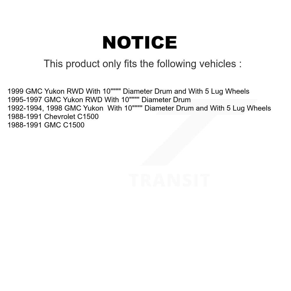 Transit Auto - K8N-100286 - Rear Brake Drum Kits image 14