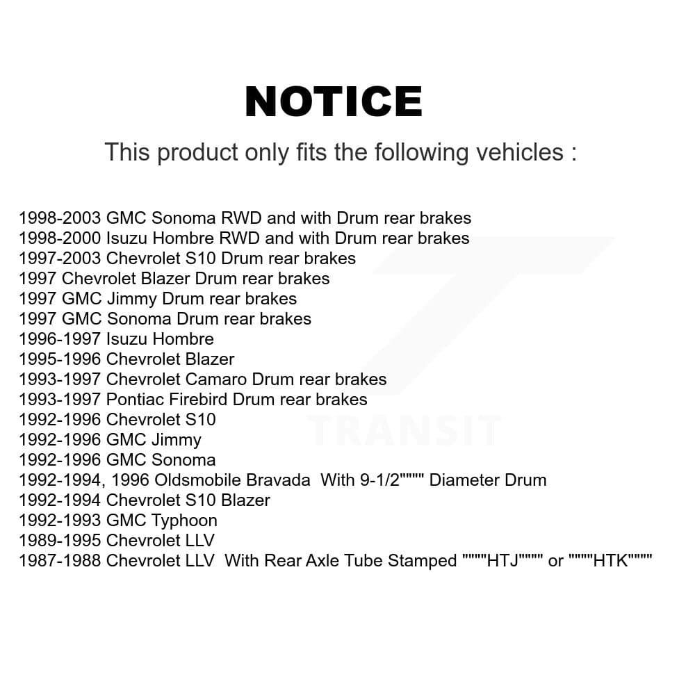 Transit Auto - K8N-100287 - Rear Brake Drum Kits image 14