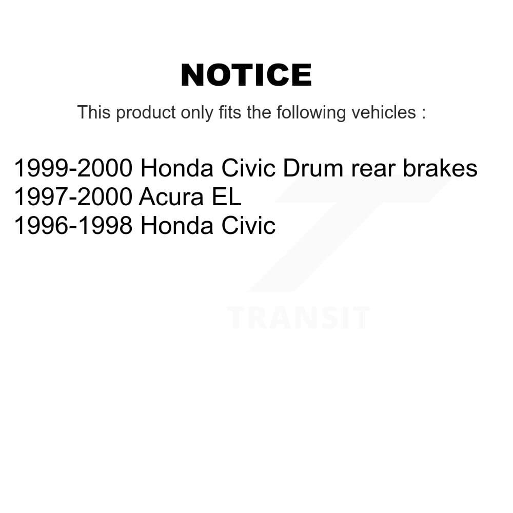 Transit Auto - K8N-100302 - Rear Brake Drum Kits image 14