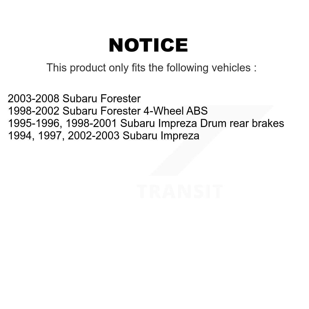 Transit Auto - K8N-100328 - Rear Brake Drum Kits image 14