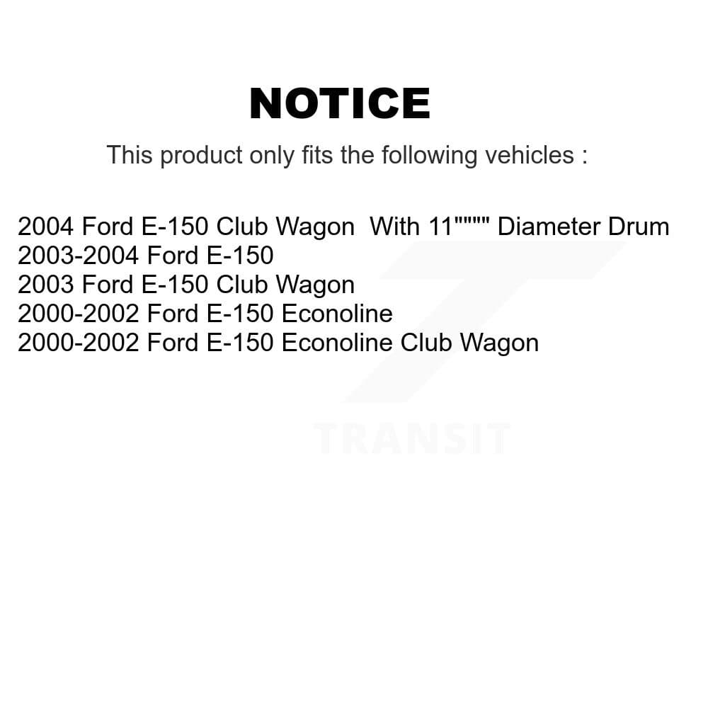 Transit Auto - K8N-100354 - Rear Brake Drum Kits image 14