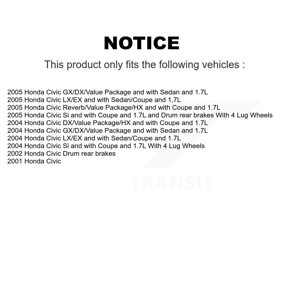 Transit Auto - K8N-100501 - Rear Brake Drum Kits image 14