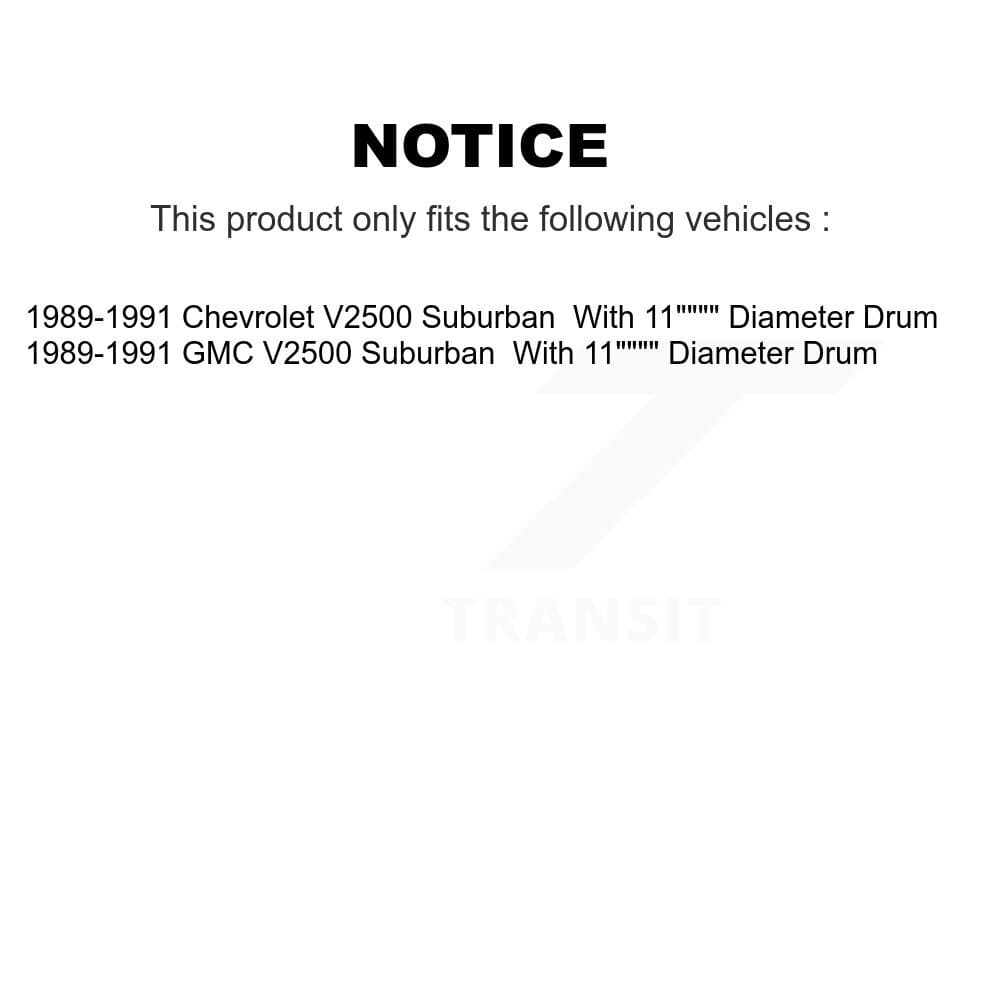 Transit Auto - K8N-100527 - Rear Brake Drum Kits image 14