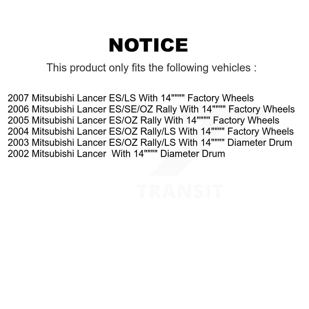 Transit Auto - K8N-100550 - Rear Brake Drum Kits image 14