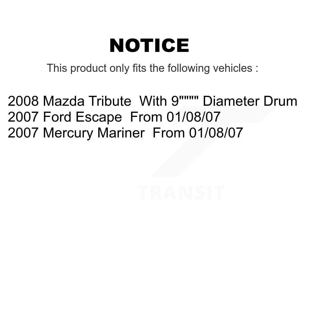 Transit Auto - K8N-100557 - Rear Brake Drum Kits image 14