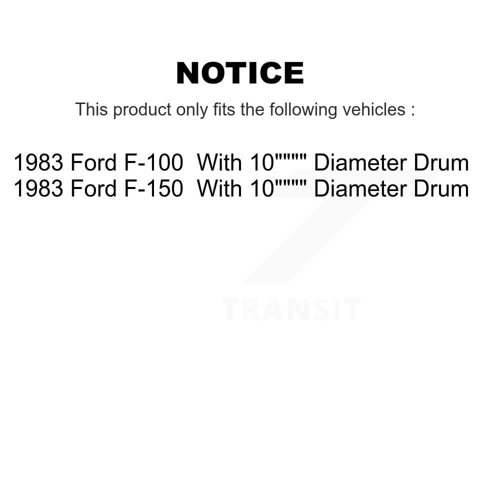 Transit Auto - K8N-100567 - Rear Brake Drum Kits image 14