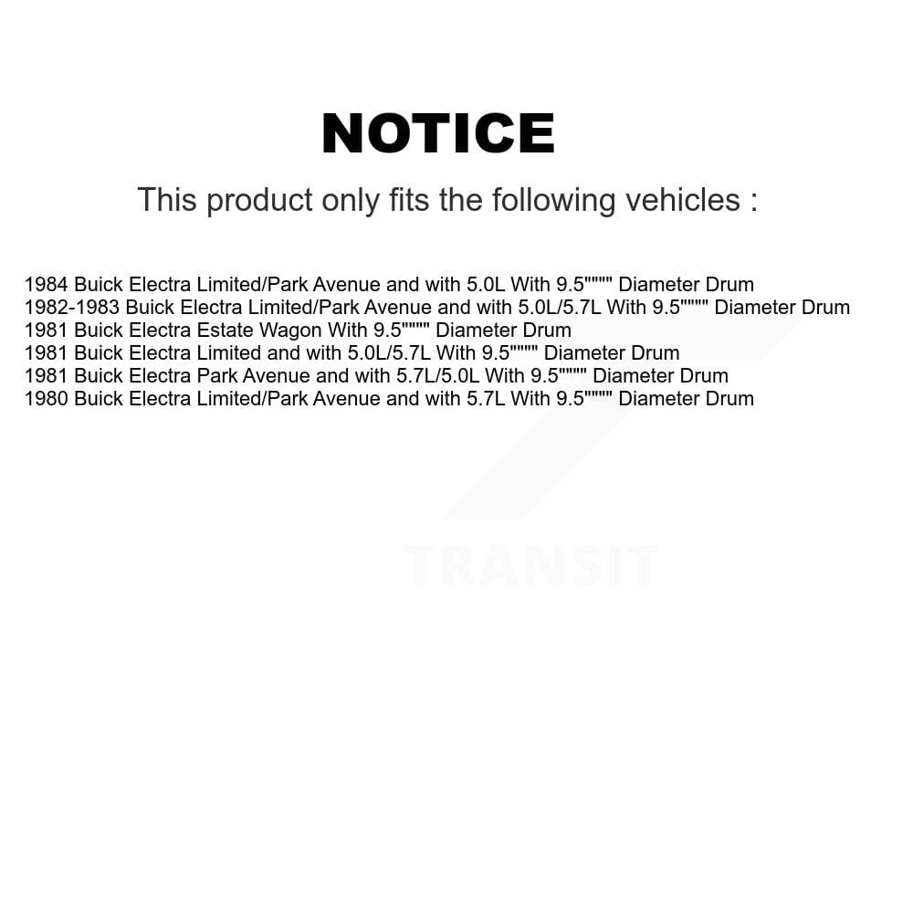 Transit Auto - K8N-100589 - Rear Brake Drum Kits image 14
