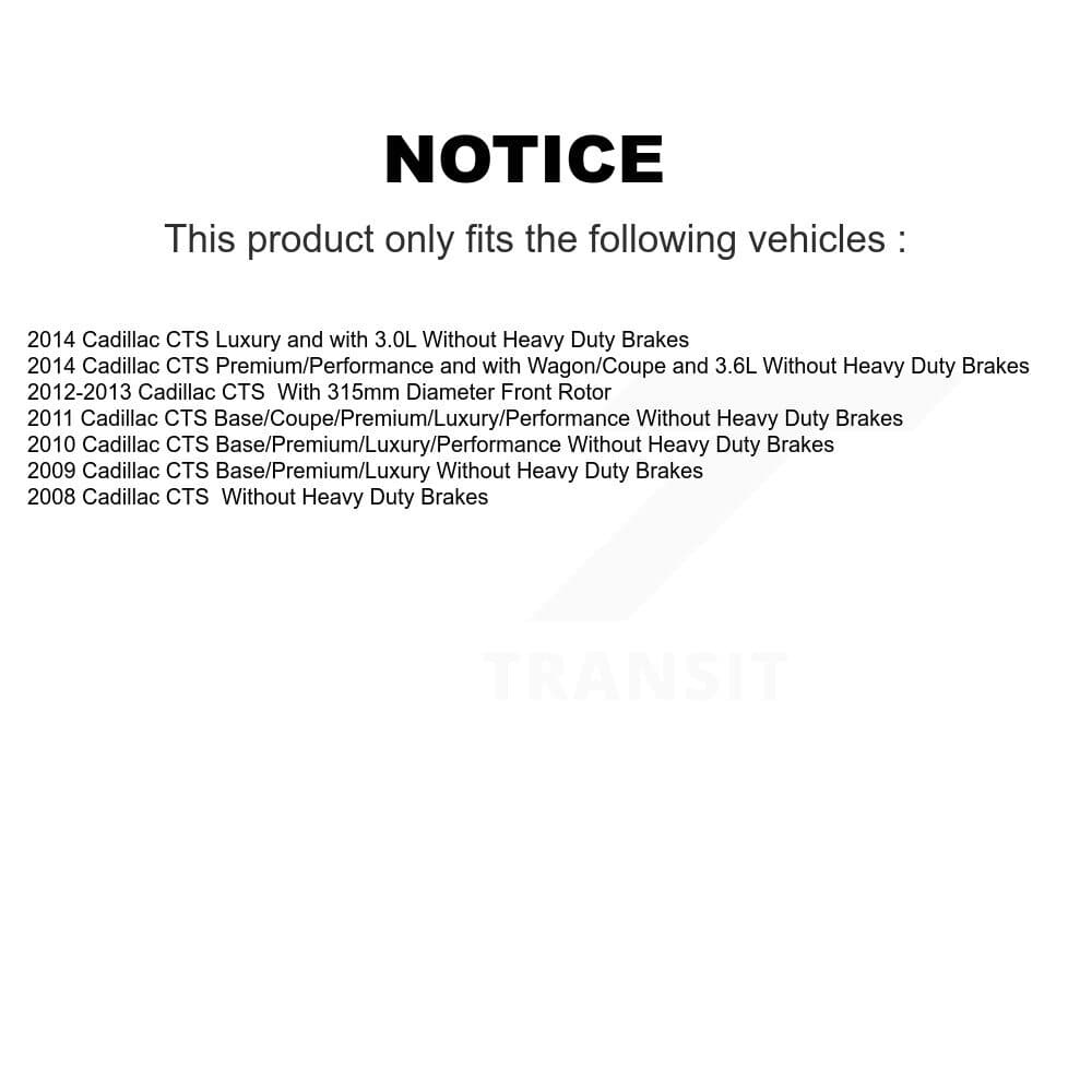 Transit Auto - K8S-100070 - Front Disc Brake Kits image 19