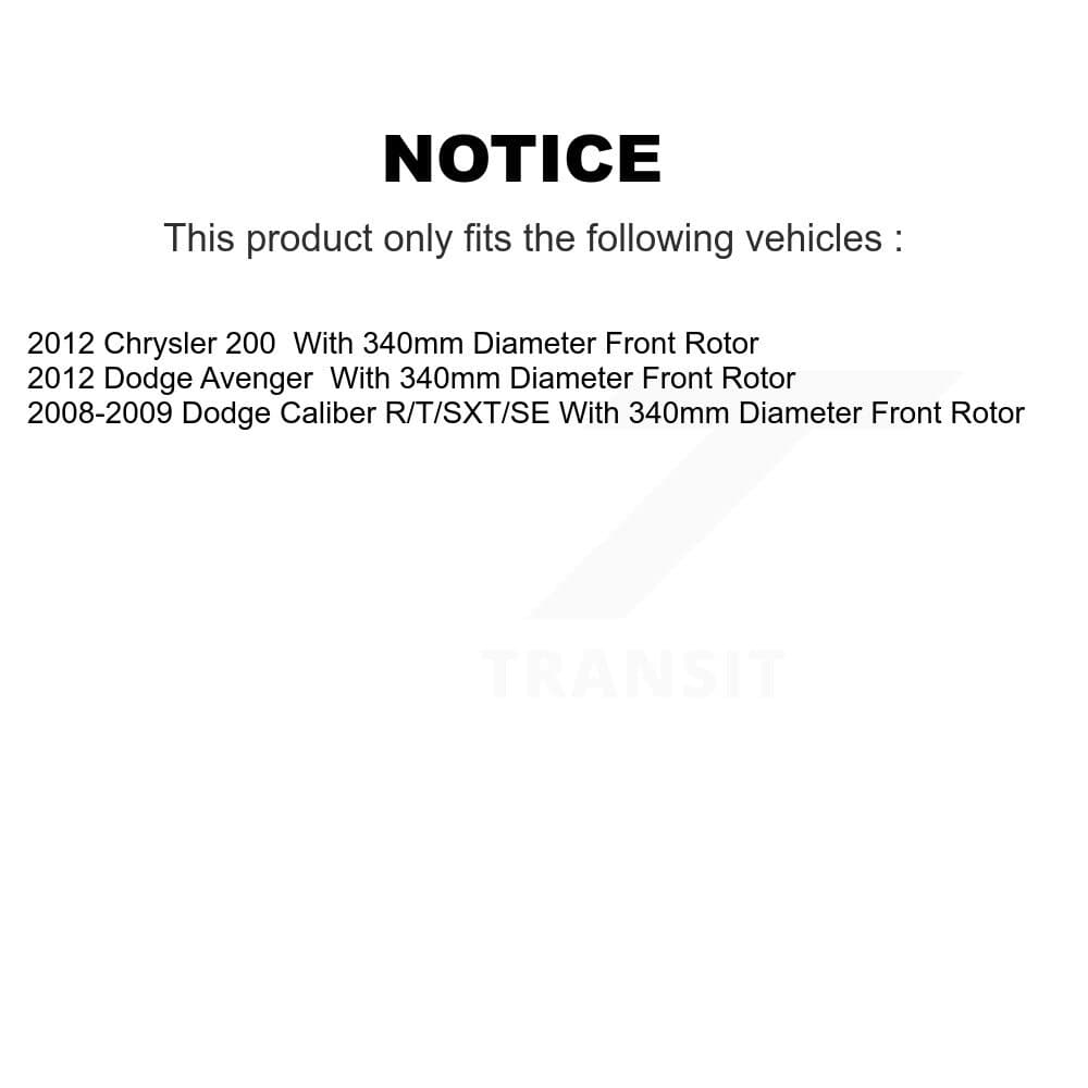 Transit Auto - K8S-100238 - Front Disc Brake Kits image 19