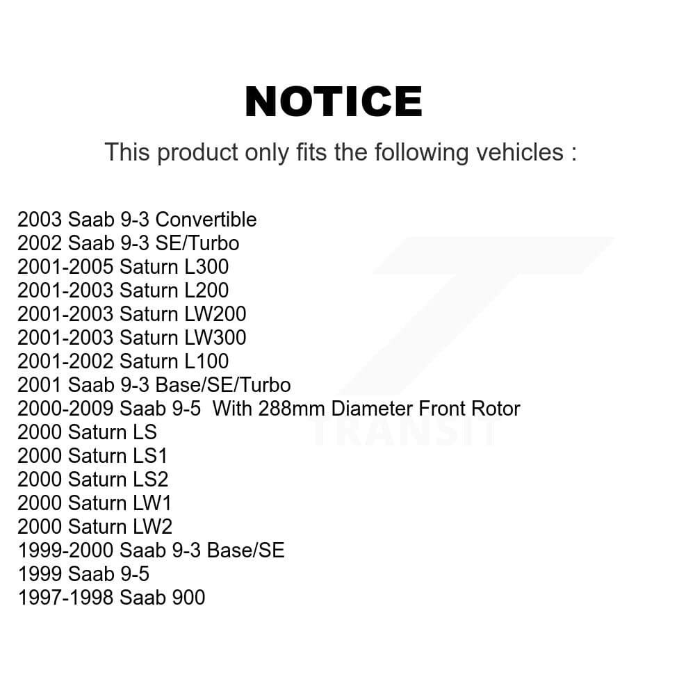 Transit Auto - K8S-100326 - Front Disc Brake Kits image 19