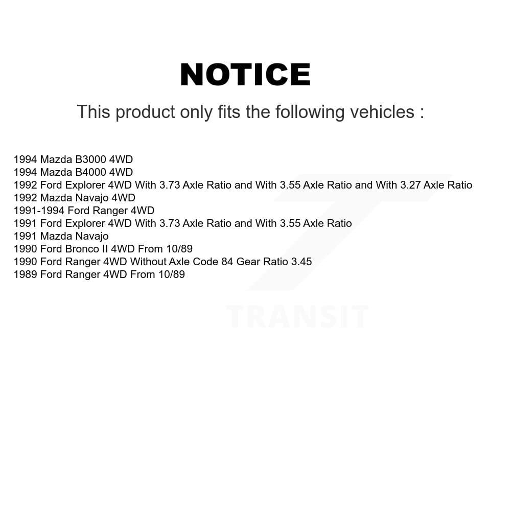 Transit Auto - K8S-100695 - Front Disc Brake Kits image 19