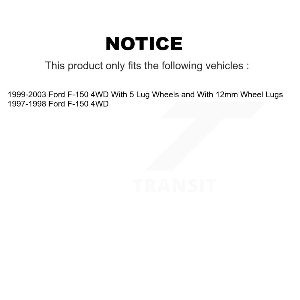 Transit Auto - K8S-100858 - Front and Rear Disc Brake Kits image 19