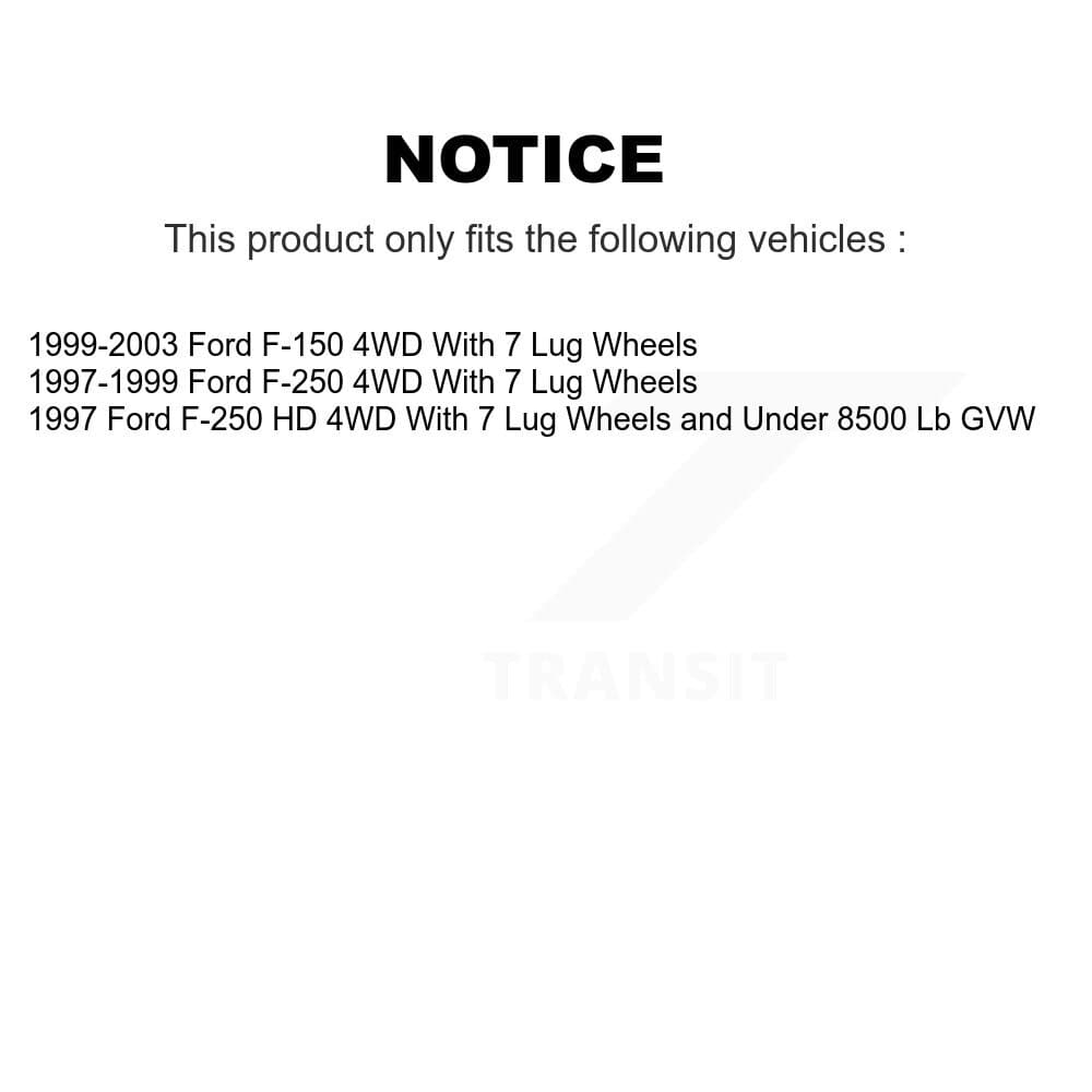 Transit Auto - K8S-100863 - Front and Rear Disc Brake Kits image 19