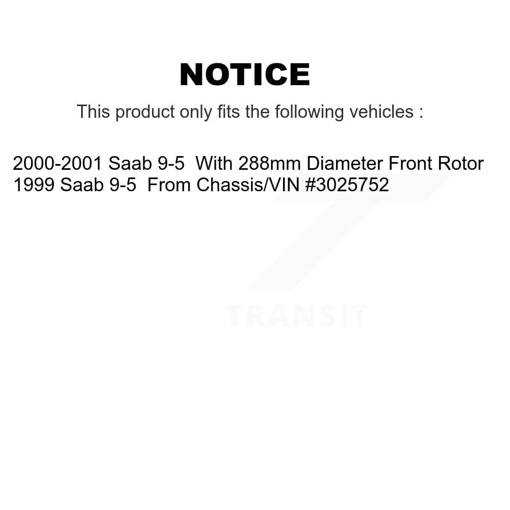 Transit Auto - K8S-101096 - Front and Rear Disc Brake Kits image 19