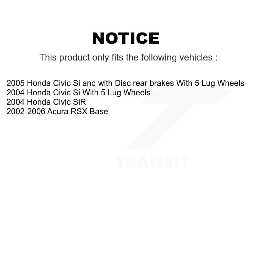 Transit Auto - K8S-101162 - Front and Rear Disc Brake Kits image 19