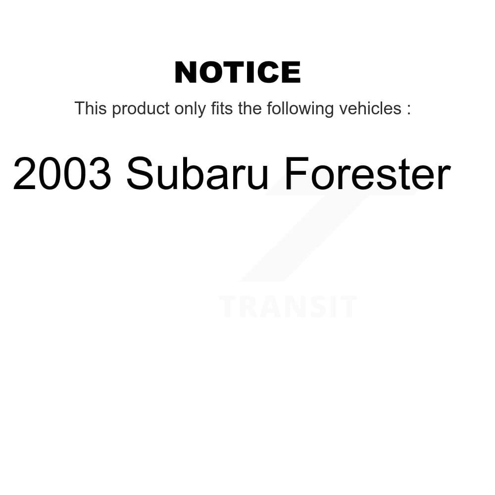 Transit Auto - K8S-101206 - Front and Rear Disc Brake Kits image 19