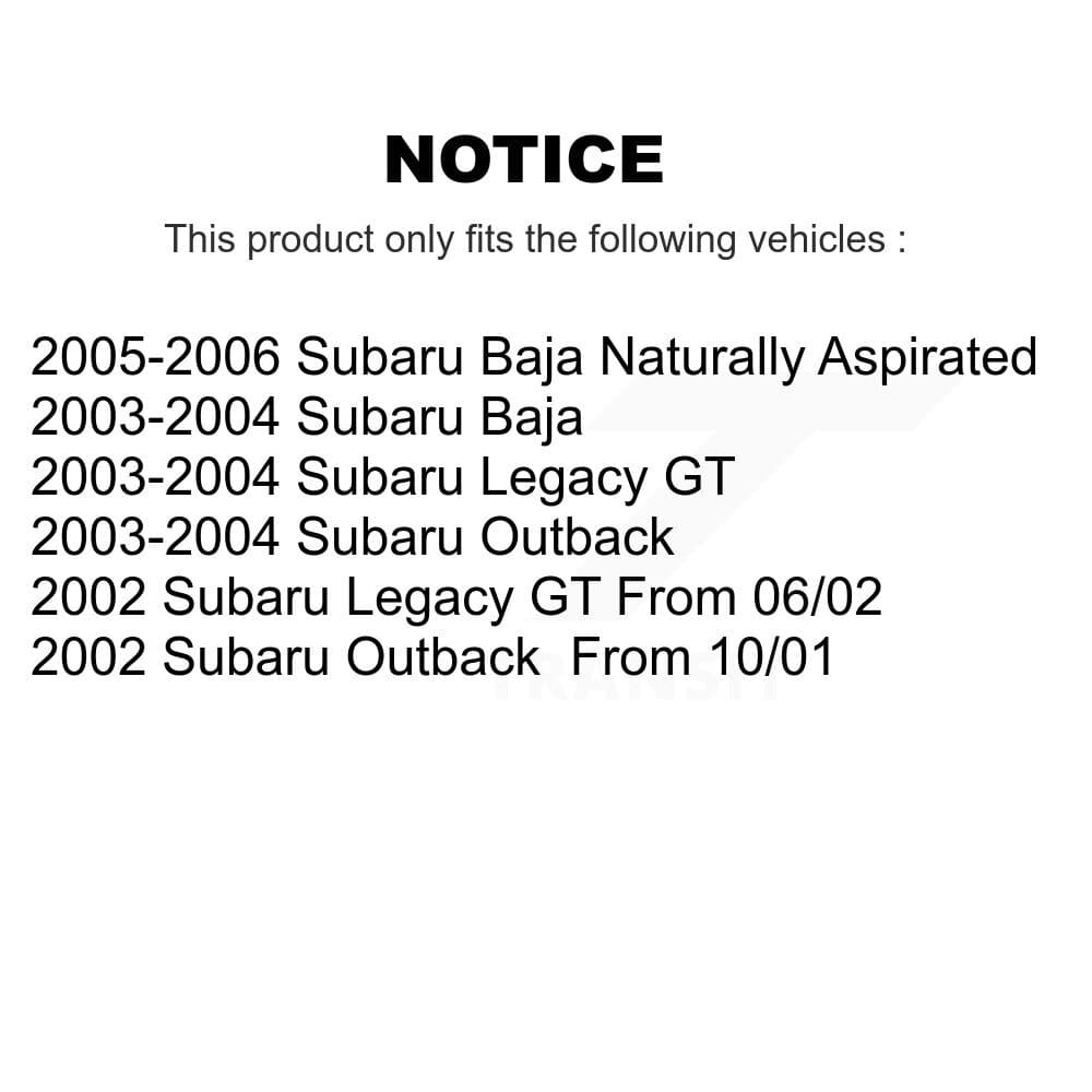 Transit Auto - K8S-101207 - Front and Rear Disc Brake Kits image 19