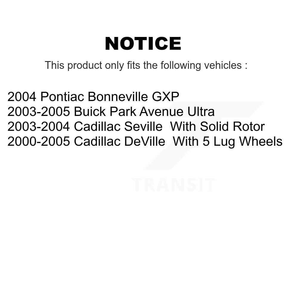 Transit Auto - K8S-101514 - Rear Disc Brake Kits image 19