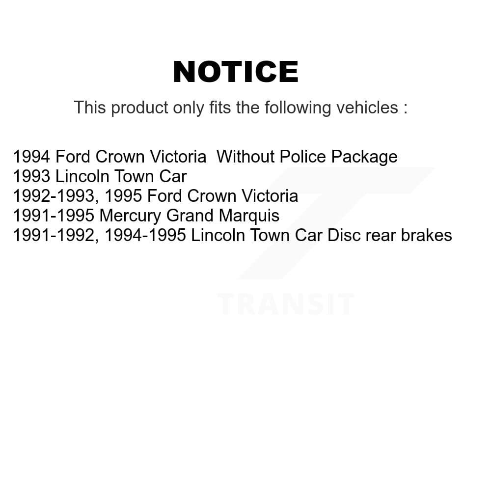 Transit Auto - K8S-101581 - Rear Disc Brake Kits image 19