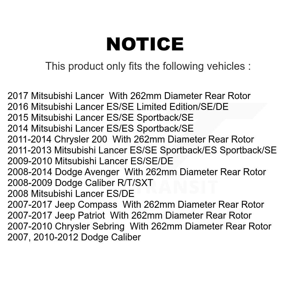 Transit Auto - K8S-101673 - Rear Disc Brake Kits image 19