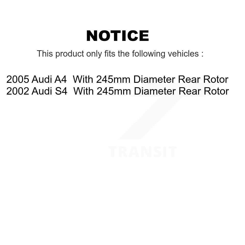 Transit Auto - K8S-101709 - Rear Disc Brake Kits image 19