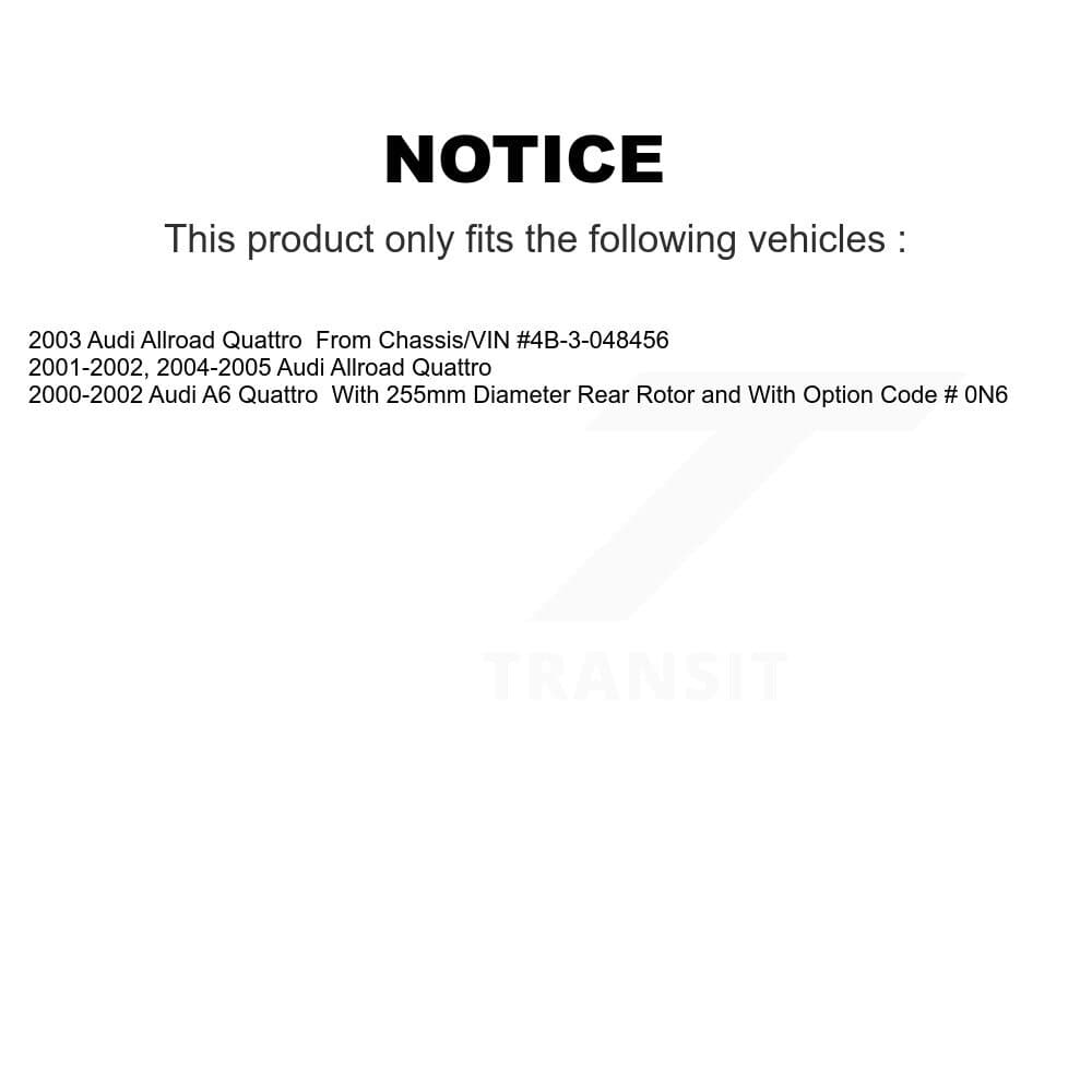 Transit Auto - K8S-101754 - Rear Disc Brake Kits image 19