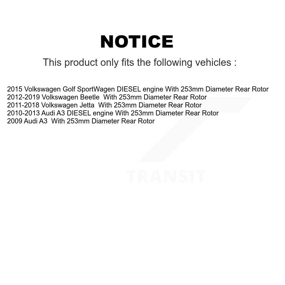 Transit Auto - K8S-101939 - Rear Disc Brake Kits image 19