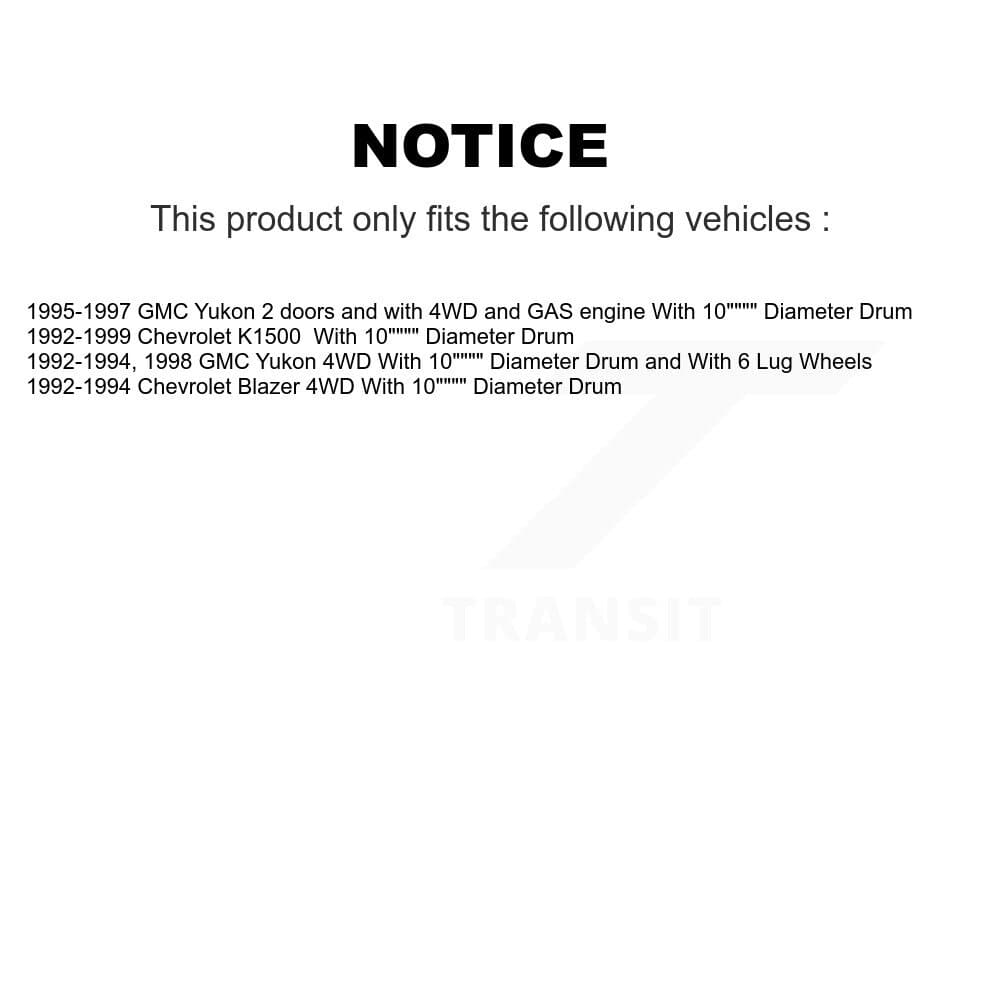 Transit Auto - K8S-102024 - Front and Rear Disc Brake Kits image 19