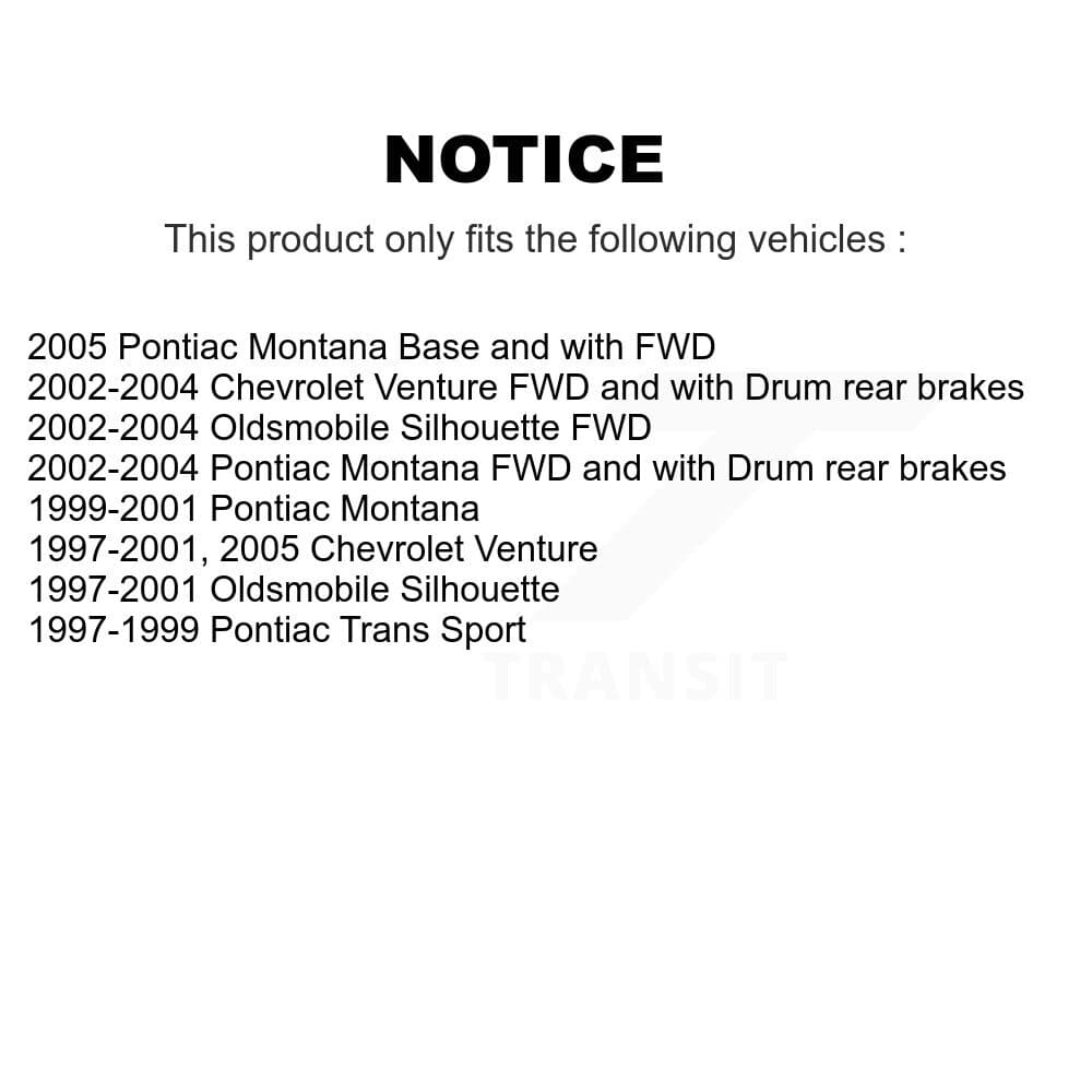 Transit Auto - K8S-102471 - Front and Rear Disc Brake Kits image 19