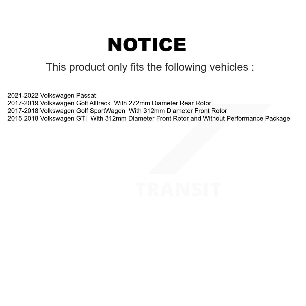 Transit Auto - K8S-102688 - Front and Rear Disc Brake Kits image 19
