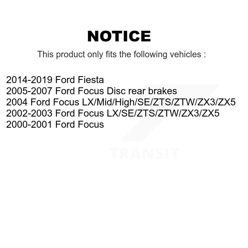 Transit Auto - K8S-102716 - Rear Disc Brake Kits image 19