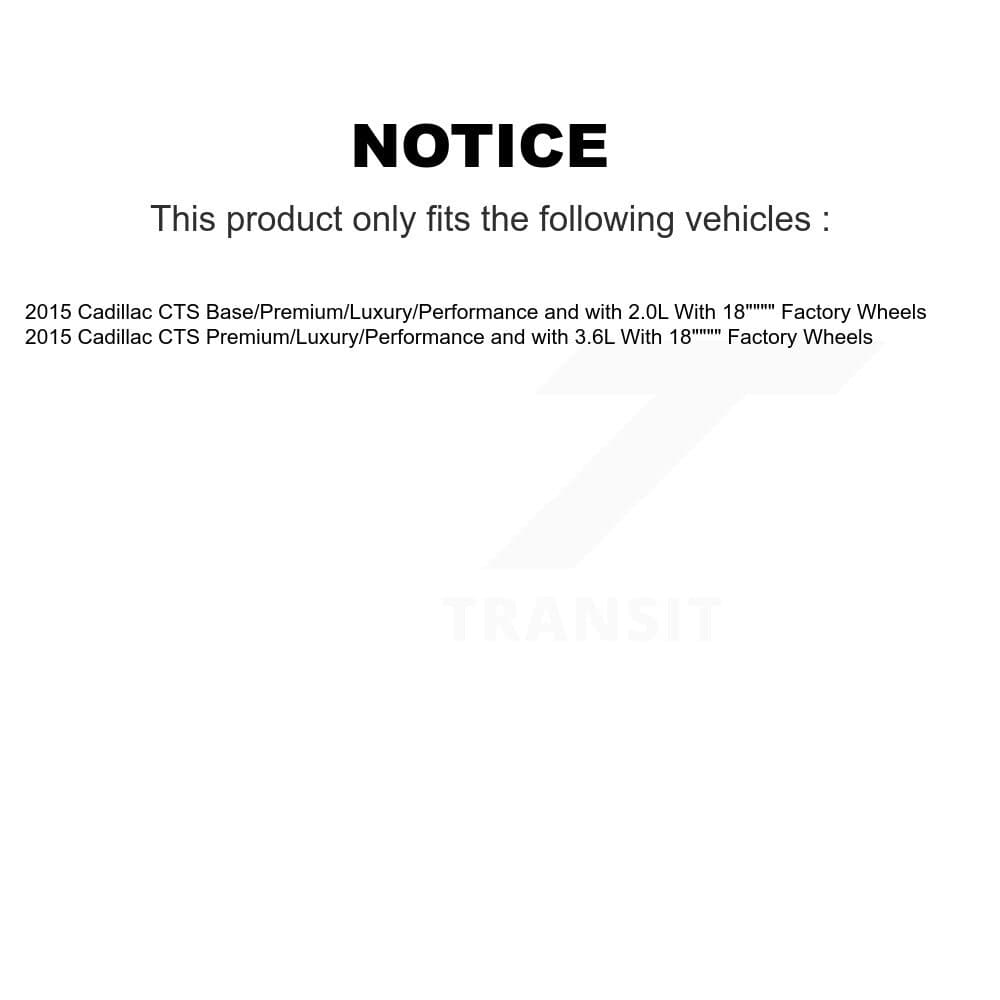 Transit Auto - K8S-102896 - Front and Rear Disc Brake Kits image 19
