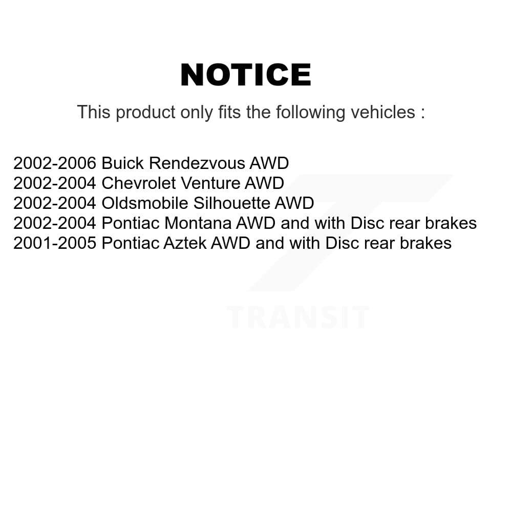 Transit Auto - K8S-102999 - Front and Rear Disc Brake Kits image 19