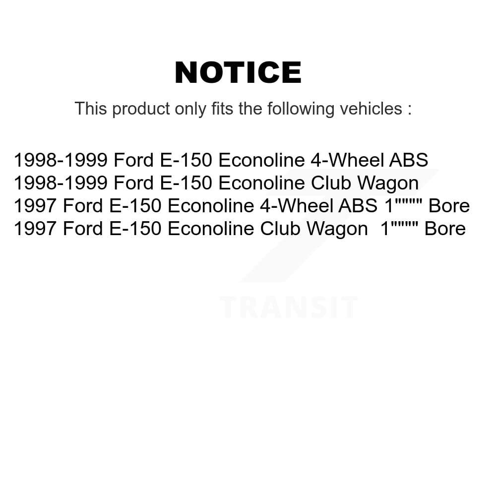 Transit Auto - K8S-103163 - Front and Rear Disc Brake Kits image 19