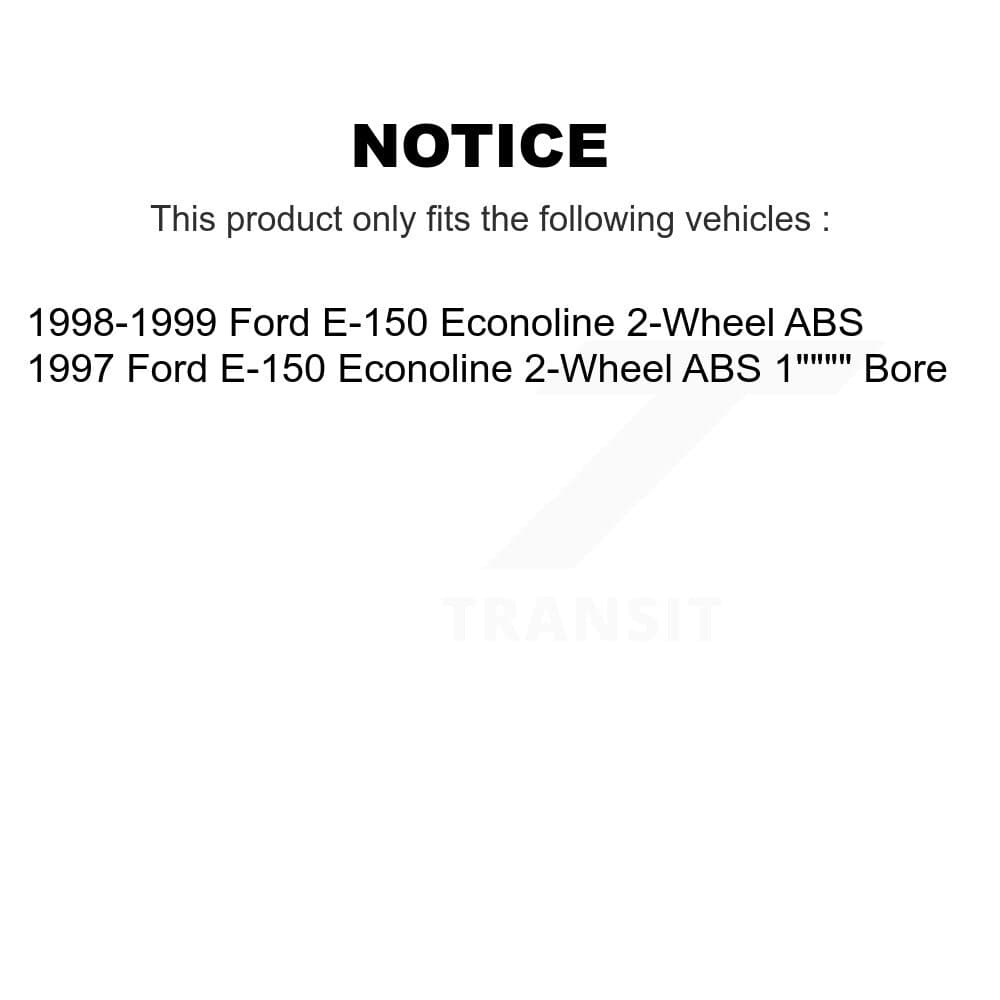 Transit Auto - K8S-103165 - Front and Rear Disc Brake Kits image 19