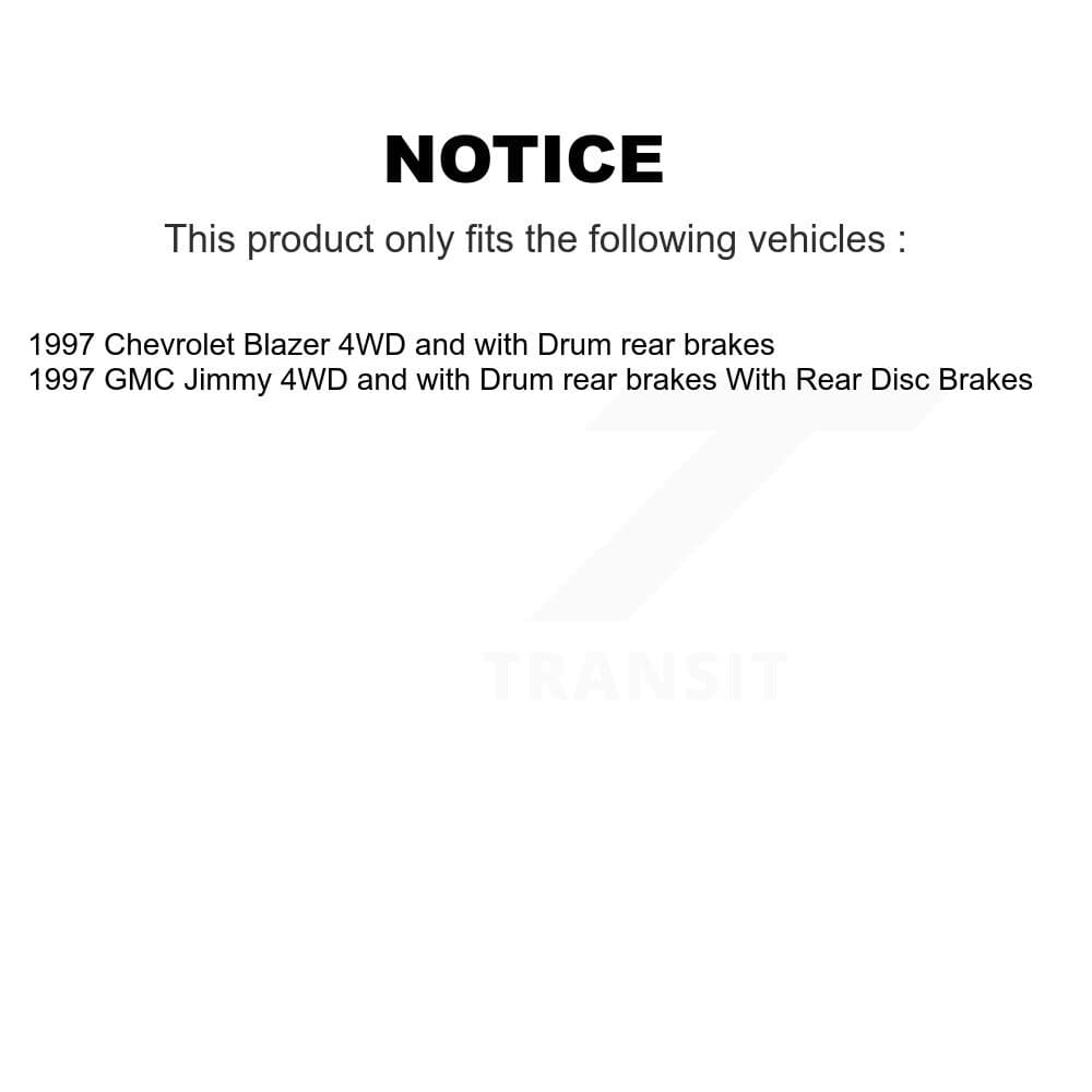 Transit Auto - K8S-103198 - Front and Rear Disc Brake Kits image 19