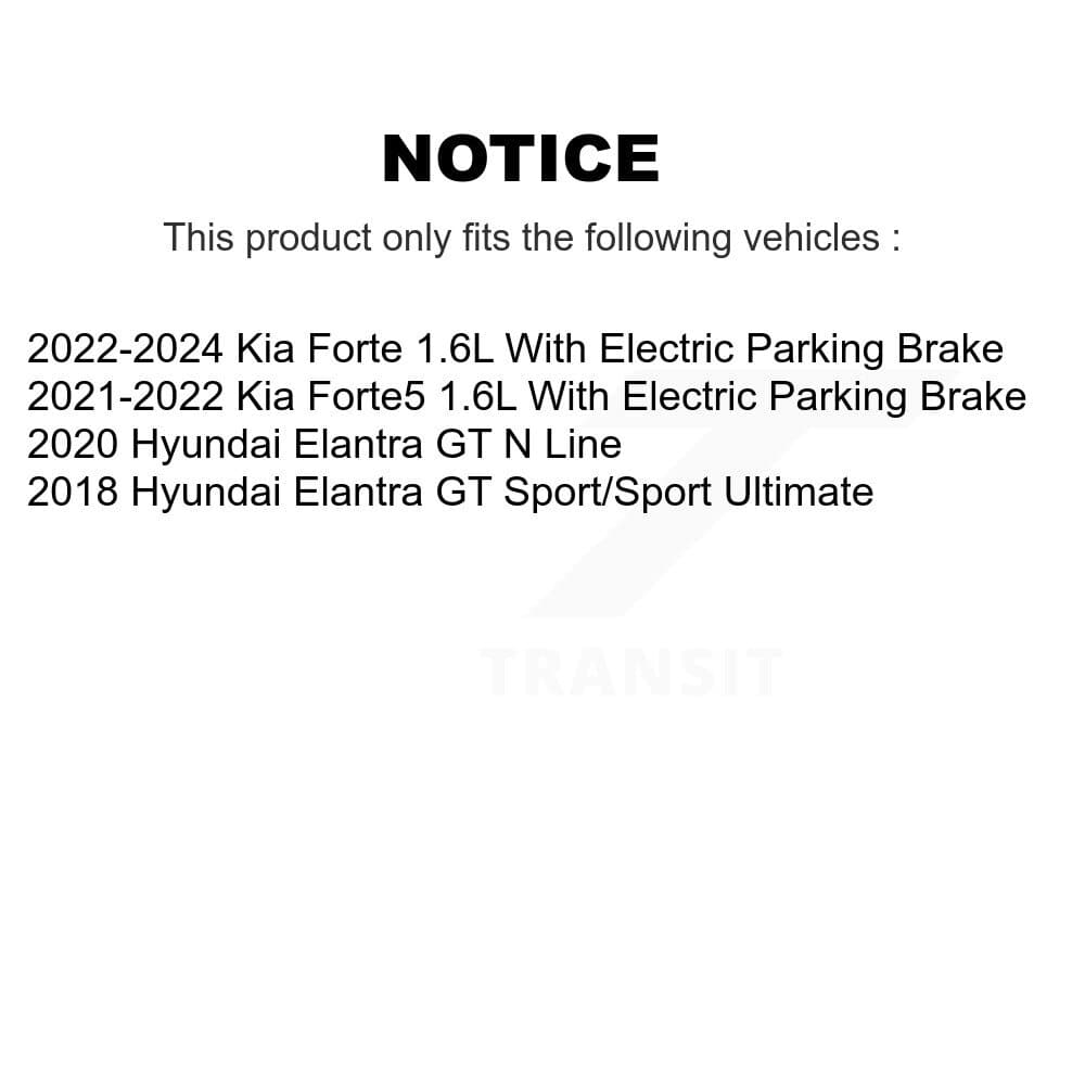 Transit Auto - K8S-103749 - Front and Rear Disc Brake Kits image 19